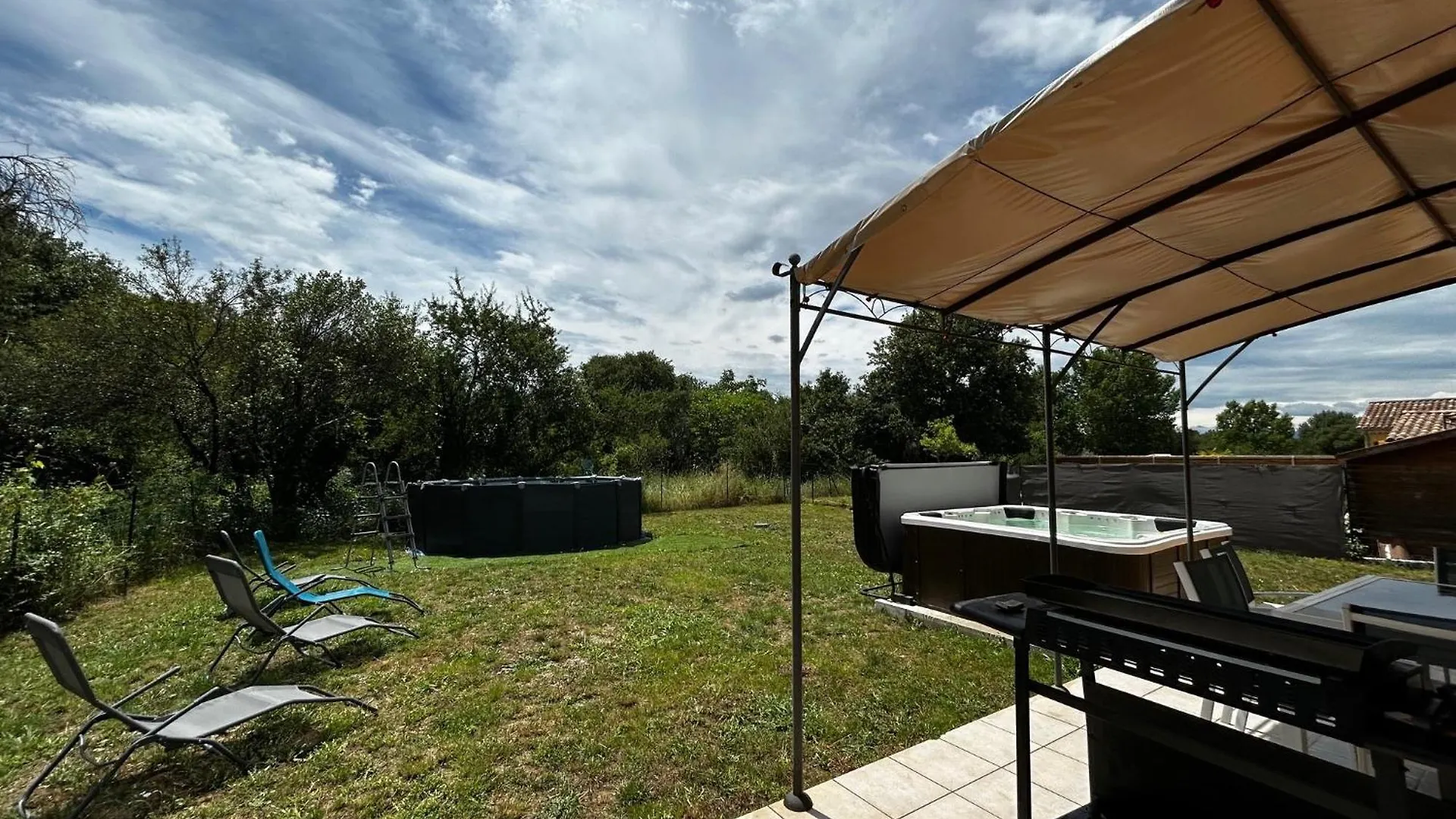 בית נופש Villa Spa Proche Ardeche Ruoms-Vallon Pont D'Arc Et Sites